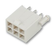 TE CONNECTIVITY - AMP 1-770178-1 Pin Header, Wire-to-Board, 4.14 mm, 2 Rows, 6 Contacts, Through Hole Straight