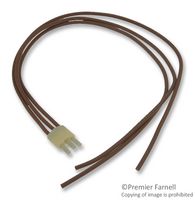AMP - TE CONNECTIVITY 863743-1 LEAD ASSEMBLY, 3PIN HIGH VOLTAGE, 12", BROWN